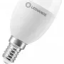 LED bulb Ledvance 4.9W (equiv. 40W) E14 B35 470 lm 2700K dimmable frosted candle