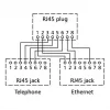 Network Splitter BTR NETCOM pnp 2 Silver