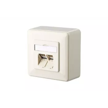 Socket outlet RJ-45 BTR NETCOM 1307440001-I White