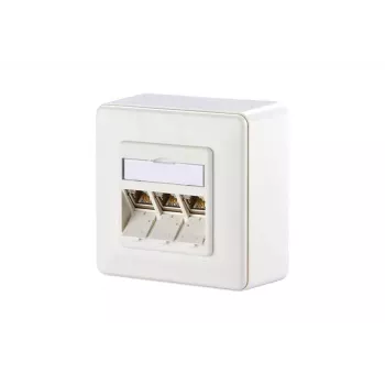 Socket outlet RJ-45 BTR NETCOM 1309130002-E White