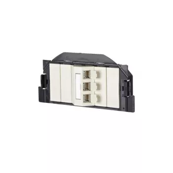 Socket-outlet RJ-45 Metz Connect 1309300301-E Networking Cable Cat 6a White