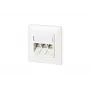 Socket-outlet RJ-45 BTR NETCOM 130B11D31002-E White