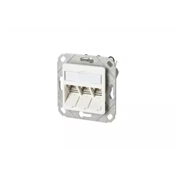 Socket outlet RJ-45 BTR NETCOM 130B11D31102-E White