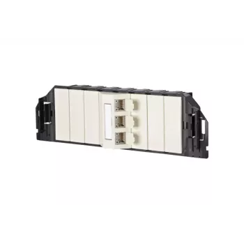 Socket-outlet RJ-45 BTR NETCOM 130B11S30301-E Pearl White
