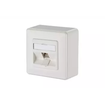 Socket-outlet RJ-45 BTR NETCOM 130B12D10002-E White