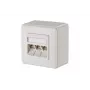 Socket-outlet RJ-45 BTR NETCOM 130B12D30002-E White