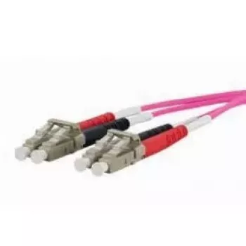 Fibre optic cable METZ CONNECT 151S1JOJO20E 2 m 2x LC Pink