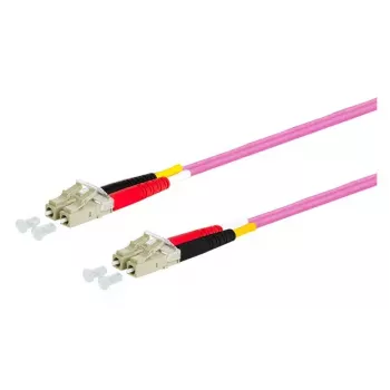 Fibre optic cable METZ CONNECT 151S1JOJOA0E 10 m LC Violet