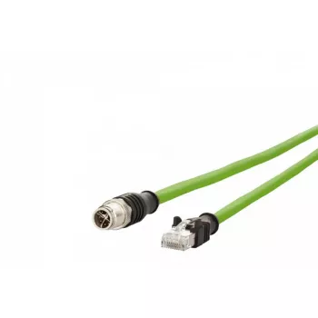 Network Cable METZ CONNECT 142M2X15100 RJ45 Ethernet Cat6 10m Black