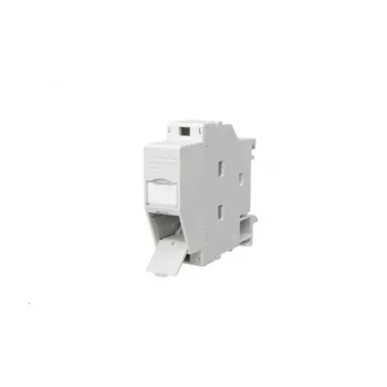 Keystone module METZ CONNECT 1309428103-E Angled Grey RJ-45