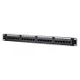 Patch panel MetzConnect 130A08-AP29-E 24-port RJ-45 Cat5e 1U black