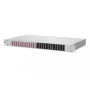 Rack-mount OpDAT 1U panel BTR METZ CONNECT with SC connectors, aluminium/steel, 482.6×44.5×242.5 mm, grey