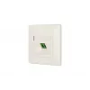 Socket-outlet LC-D MetzConnect 1501207K1U-E White