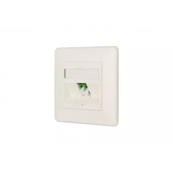 Socket-outlet LC-D MetzConnect 1501207K1U-E White