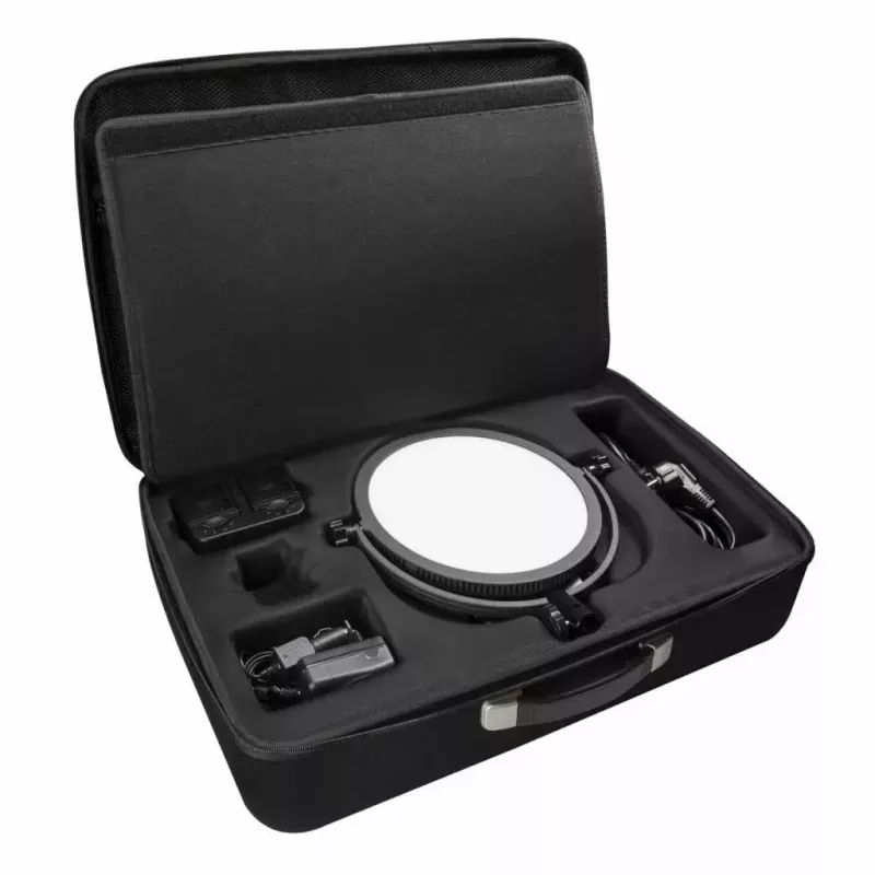 Walimex Pro LED Round 300 60 W LED Light with 60 Bulbs Black