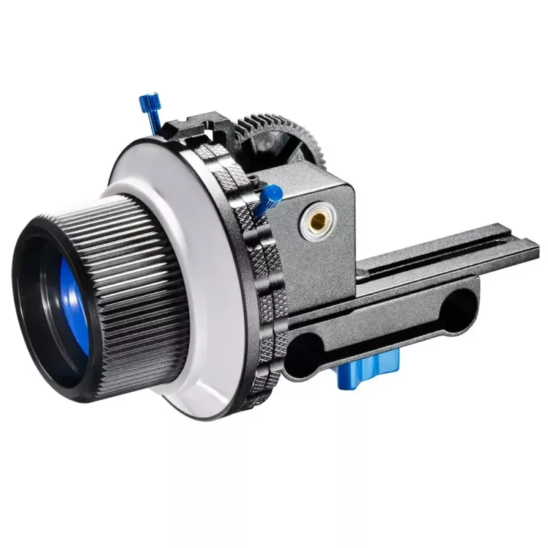 Walimex Follow Focus F3 Black Blue White Aluminium Plastic 460g