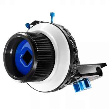 Walimex Follow Focus F3 Black Blue White Aluminium Plastic 460g