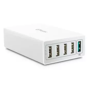 Charger Indoor Fantec QC3-A51 Universal White AC Fast Charging