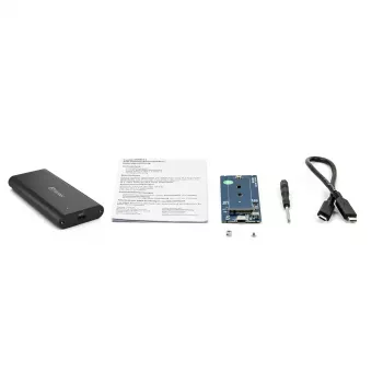 SSD enclosure Fantec NVMe31 Black M.2