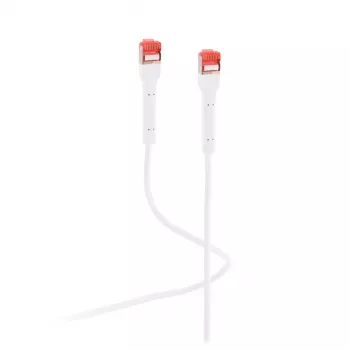 Networking cable Flexline FL31-29156 Cat6a U/FTP (STP) 1.5 m White RJ-45 Gold