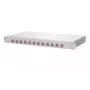 Patch panel METZ CONNECT 1502577512-F 1U LC connectors White Aluminium Steel