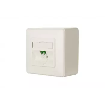 Socket outlet LC-D METZ CONNECT 1501207K1A-E White