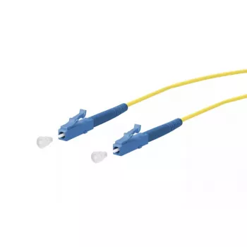 Fibre optic cable METZ CONNECT 151P3JOJO30E LC I-V(ZN) H 3 m Yellow