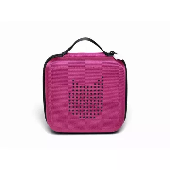 Handbag / Shoulder Bag Tonies 04-0026 — Polyester toddler bag, purple, 175×65×175 mm, zipper