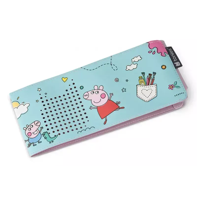 Sleeve case for tonies MP3/MP4 players by Boxine, model 11001269, multicolour silicone and vegan leather, 475×100×1 mm
