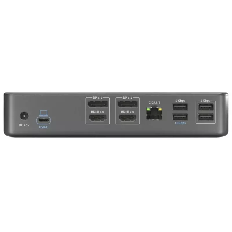 Laptop Dock PureLink VL-D210DL USB 3.2 Gen 2 Type-C Grey 96W