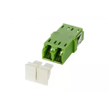 Fibre optic adapter METZ CONNECT 1509007G-I LC Uncoated Green