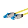 Networking Cable METZ CONNECT 13084H1077-E 1m Cat8.1 S/FTP Yellow