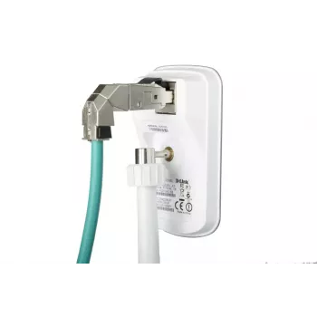METZ CONNECT 25G RJ45 field plug pro 360 Red Male Halogen-free