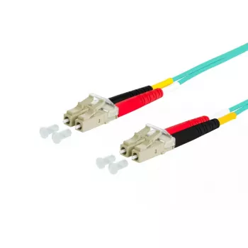 Fibre optic cable METZ CONNECT 151J1JOJOE0E LC I-V(ZN) H 50 m Aqua