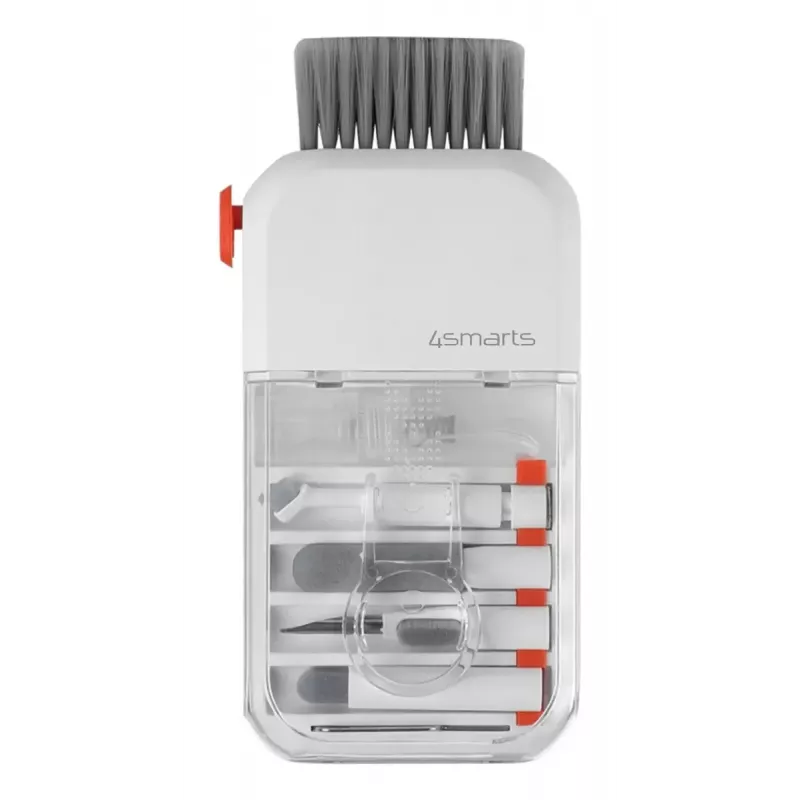 Cleaning tool set 4smarts 541803 — TPU/ABS, assorted bristles, 113×65×27 mm, 10 pcs