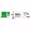 Green screen EASYPIX MyStudio 62020 portable lightweight – foldable backdrop for photo and video