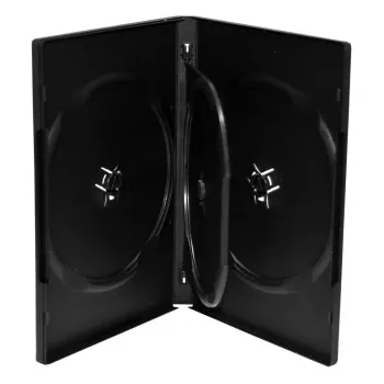 DVD case MediaRange BOX35-3 Black 3 discs