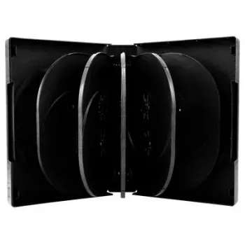 DVD Case MediaRange 12 Discs 39mm Black