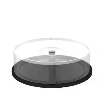 Spindle case MediaRange BOX41 25 discs Transparent