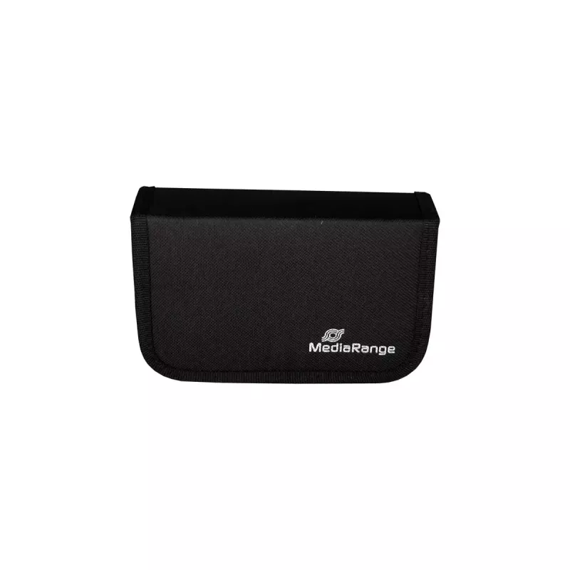 Memory Card Case MediaRange BOX98 for 3 Cards Nylon Black