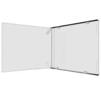 Jewel case MediaRange BOX110-200 1 disc Transparent