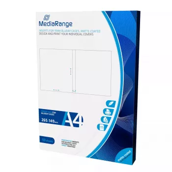 MediaRange MRINK123 Printing Paper A4 Matte 50 Sheets White