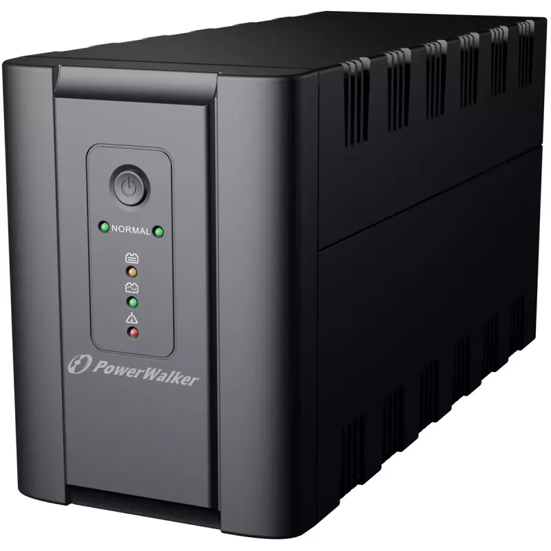 Uninterruptible Power Supply PowerWalker VI 1200 Line-Interactive 1.2 kVA / 600 W, 6 AC outlets, 7 Ah battery, mini tower