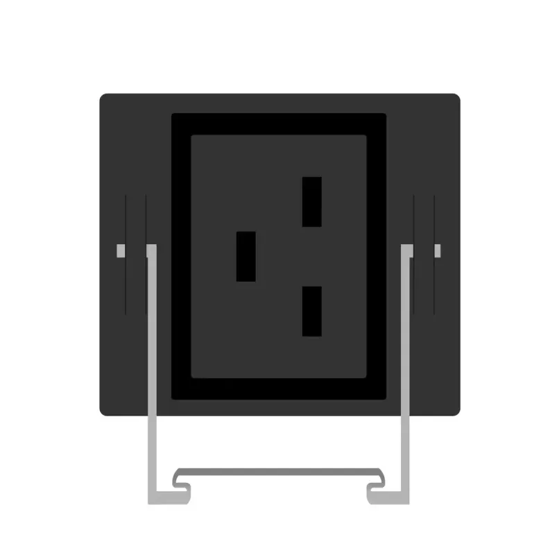 Power Distribution Unit PowerWalker 10133028 24 AC outlets 0U Black