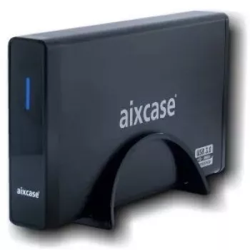 Storage Enclosure Aixcase AIX-BL35SU3 Black 3.5 inch