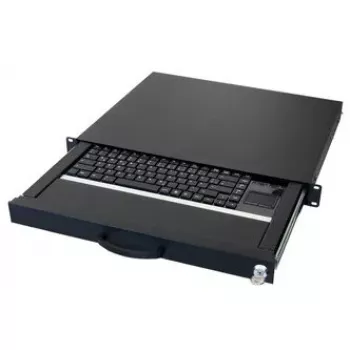 Keyboard AIXCASE AIX-19K1UKUSTP-B USB QWERTY US English Black