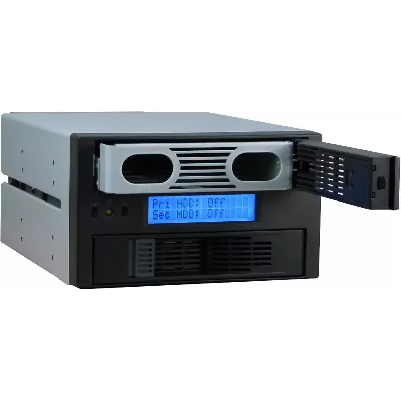 Inter-Tech SB-C 102 Sub-RAID Enclosure for 2x 3.5 inch SATA, Black