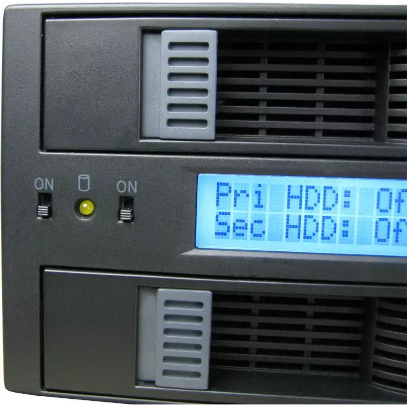 Inter-Tech SB-C 102 Sub-RAID Enclosure for 2x 3.5 inch SATA, Black
