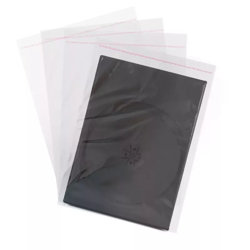 Sleeve case MediaRange CD-/DVD-Rohlinge 1 discs Transparent