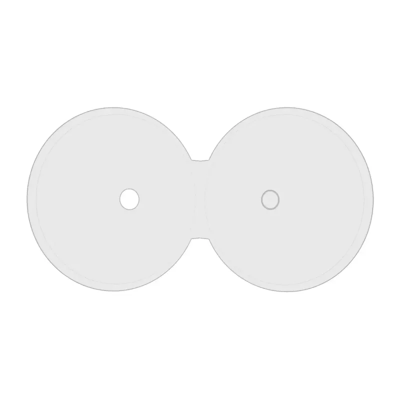 C-shell case MediaRange BOX86 Transparent 1 disc